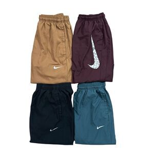 LOT OF 4 Nike Men’s Running Division Pants Dri-Fit Size Medium Challenger Track
